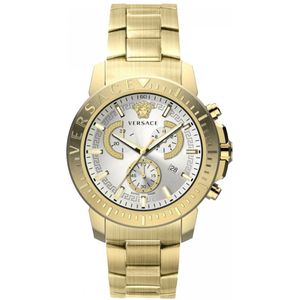 Versace VE2E00521 horloge mannen - Roestvrij Staal - goud