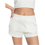 Roxy Contrast Focus Korte Broek Wit XS Vrouw