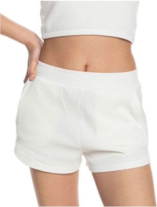 Roxy Contrast Focus Korte Broek Wit XS Vrouw