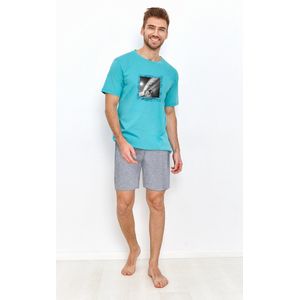Taro Short Pyjama - Nigel - 100% Katoen. Maat XXL.