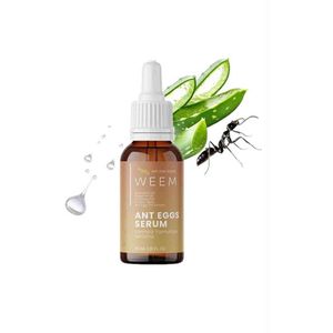WEEM Ant Eggs Serum - Haarverminderend Serum met Mierenolie, Intensieve Verzorging en Haarvermindering Voor Gladde Huid Zonder Ongewenste Haar, Voor Gezicht & Lichaam - 30 ml