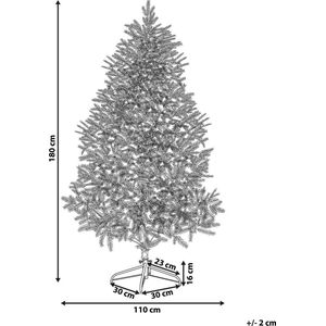 Beliani BENITO - Kerstboom - Groen - PVC