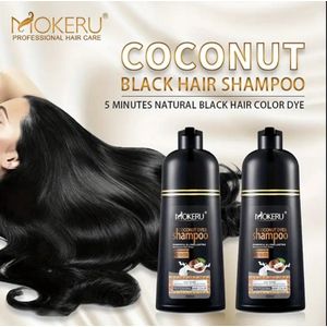 Kleurshampoo Zwart Speciale kleurshampoo natuurlijke kleuring van je haren 500ml grote shampoo gaat lang mee