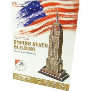 Cubic Happy - 3D Puzzel - Empire State Building 3D-puzzel - bouwen - speelgoed