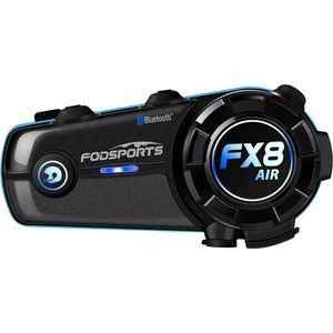 Bolture Intercom Motor Helm - Headset Voor Motorhelm - Communicatiesysteem - Waterdicht - Bluetooth 5.0 - FM Radio