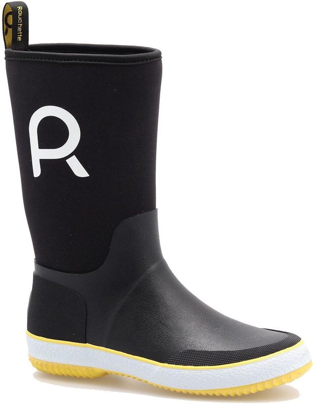 Rouchette - Regate - Kuitlaarzen - Zwart - Neopreen