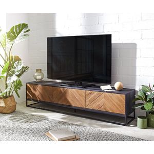Tv-meubel Famke mango teak 175 cm 3 deuren Lowboard