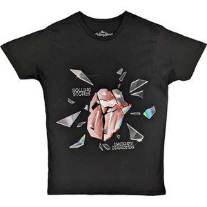 The Rolling Stones - Hackney Diamonds Explosion Heren T-shirt - M - Zwart