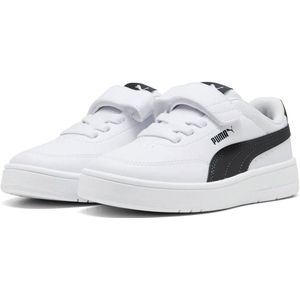PUMA - Court Classic Clean - Sneakers - Zwart/Wit