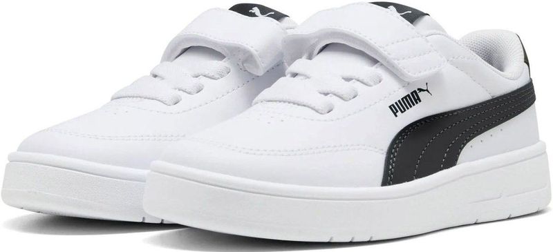 PUMA - Court Classic Clean - Sneakers - Zwart/Wit