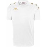 Kappa - Banda Gianto - Shirt - Wit - Korte Mouw - Heren