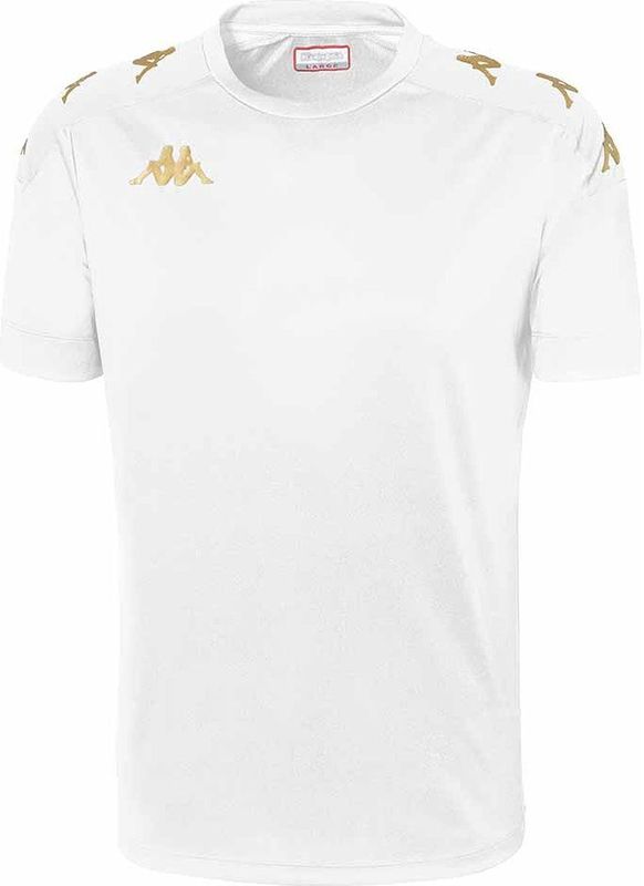 Kappa - Banda Gianto - Shirt - Wit - Korte Mouw - Heren