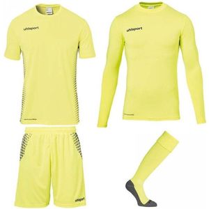 Uhlsport Score Goalkeeper Set  Sportshirt performance - Maat XXL  - Mannen - neon geel/zwart