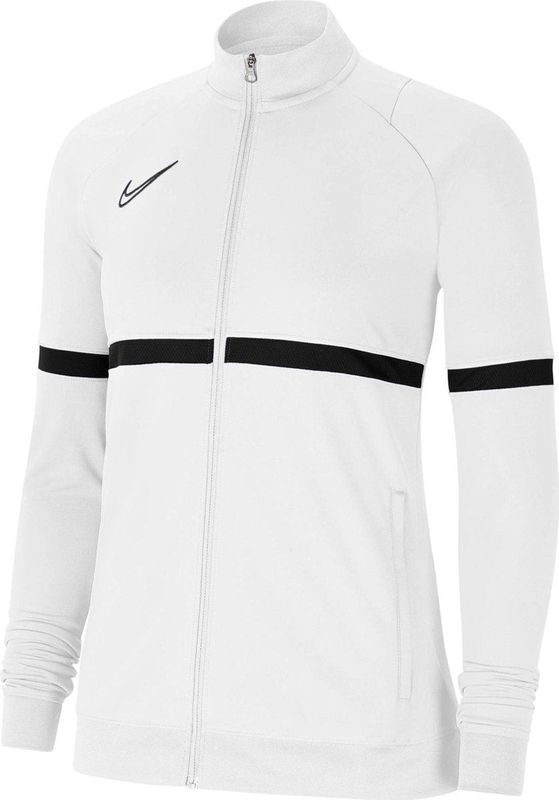 Nike - Dri-FIT Jack - Wit - Zwart - 100% Polyester