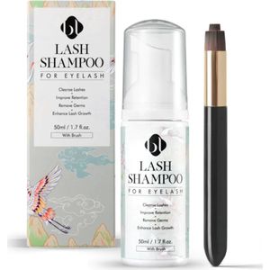 BL Lashes | Lash Shampoo for eyelash | Lash Foam | Wimperextensions reiniger | 50 ml | met borsteltje
