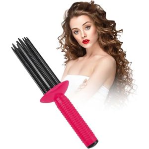 Krulborstel met 17 Tanden - Hetelucht Styling Borstel voor Mooi Gekruld Haar
