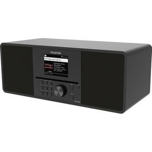 Telestar - TOP 300 - Internetradio - Zwart - Met CD-speler - DAB+ en Bluetooth