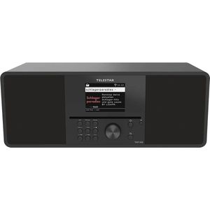 Telestar - TOP 300 - Internetradio - Zwart - Met CD-speler - DAB+ en Bluetooth