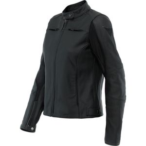 Dainese Razon 2 Lady Leather Jacket Black 46 - Maat - Jas