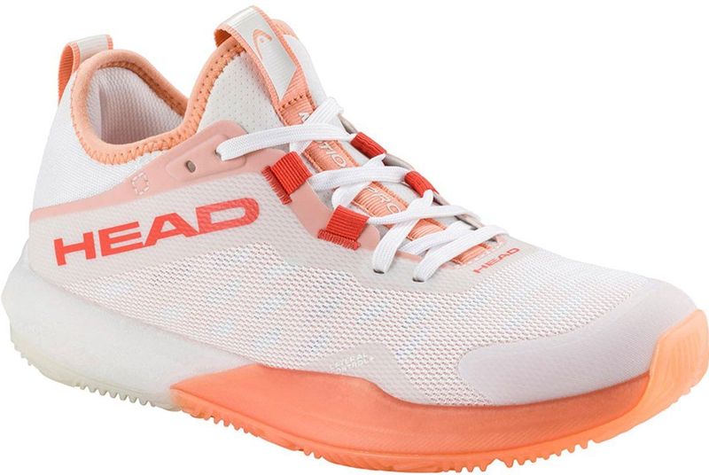 HEAD - Motion Pro - Padel Schoen - Wit Coral - Ademend Materiaal