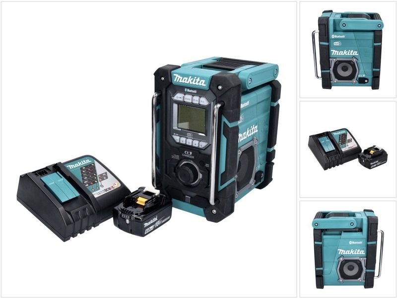 Makita - DMR 301 - Draadloze Bouwplaatsradio - 12 V max. - 18 V - DAB / DAB+ / Bluetooth