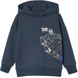 Vertbaudet - Sweater met Capuchon - Geplaatste Skateprint - Jongens