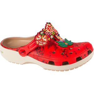Classic Frida Kahlo Classic Clog 209450-2Y2, Vrouwen, Rood, Slippers, maat: 42/43