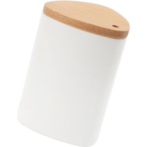 Moderne PS bamboe tandenstoker opbergdoos met grote capaciteit geschikt voor thuis, hotel en restaurant, compatibel met alle soorten tandenstokers