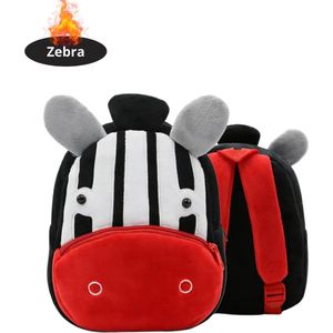 Bovista Kinder Rugzak - Jongen - Meisje - Schooltas - Backpack - Zebra
