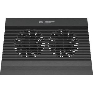 Laptopkoeler met Sterke Ventilator en USB-Hub voor 12-17 Inch Notebooks