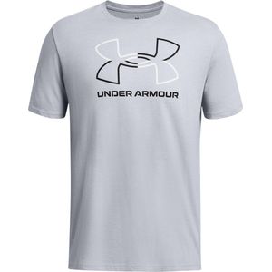 Under Armour UA GL FOUNDATION UPDATE SS Heren Sportshirt - Grijs - Maat M