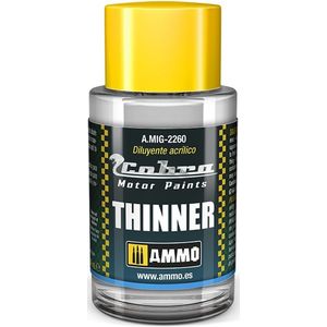 AMMO MIG 2260 Cobra Motor Paints - Acrylic Thinner - 30ml Verdunner