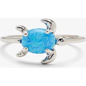 Pura Vida- Opal Sea Turtle Ring - Maat 8