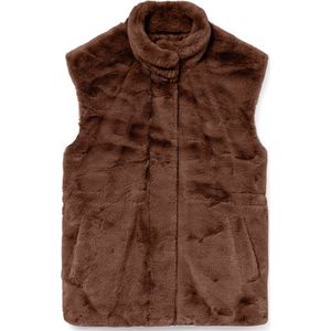 VERO MODA - VMSONJAPOPPY FAUX FUR WAISTCOAT GA BOO - Dames - Gewatteerde jassen