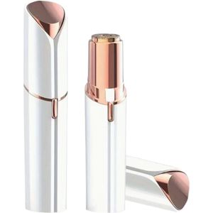 ARAMO® - Gezichtshaarverwijderaar voor Vrouwen, USB Oplaadbaar, Wenkbrauw-, Lichaams- en Gezichtshaartrimmer - Wit.