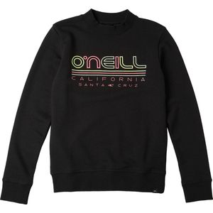 O'Neill Sweatshirts Girls All Year Crew Sweatshirt Black Out - A 128 - Black Out - A 70% Cotton, 30% Recycled Polyester