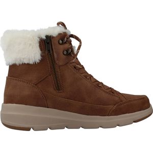 Skechers On The Go Glacial Ultra Veterboots cognac - Maat 41