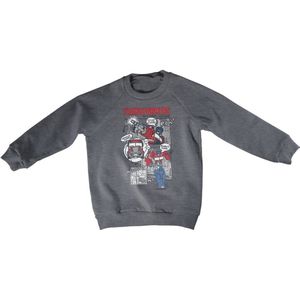 Transformers Kinder Pow Woosh Boom! Kids Sweatshirt HSB-31-TF1203-DTF557 DarkHeather-4 Jahre