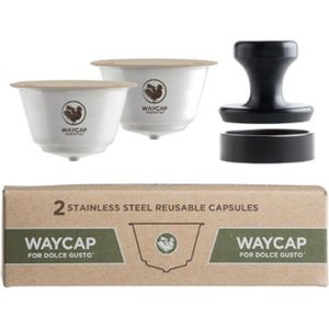 WayCap Dolce Gusto 2 st. Hervulbare Koffiecup Capsules