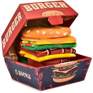 Grappige Sokken voor Mannen en Vrouwen - Unieke Voedsel Patroon Sokken voor Feestdagen en Cadeaus