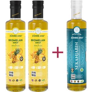 Zühre Ana Bromelaïne Detox Siroop - Sirkencubin Azijn