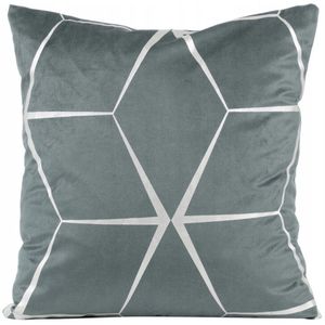 Decoratieve Kussensloop Velours Blink28 45x45 Zilver