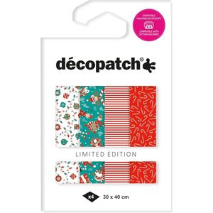 Set Texture Decopatch papier ""ELFEN"" hotfoil Limited Edition