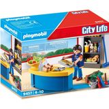 PLAYMOBIL City Life Schoolconciërge met kiosk - 9457