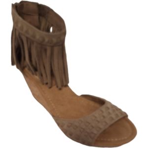 MINNETONKA-ISABEL-SANDAL-KURK SOLE-SLEEHAK-TAUPE-39