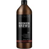 Redken Brews - 3 in 1 Shampoo - 1000 ml