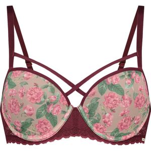 SAPPH - Fabulous Flower BH - maat 80B - Blauw Bloemenprint