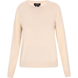 usha BLACK LABEL - Trui - Crème - Knitwear - Lange Mouw