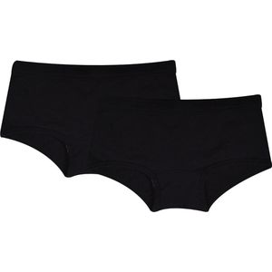 Woody ondergoed set meisjes - zwart - 4 boxers - maat 164