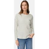 camel active - Shirt - Grijs - Lange Mouwen - Puur Katoen